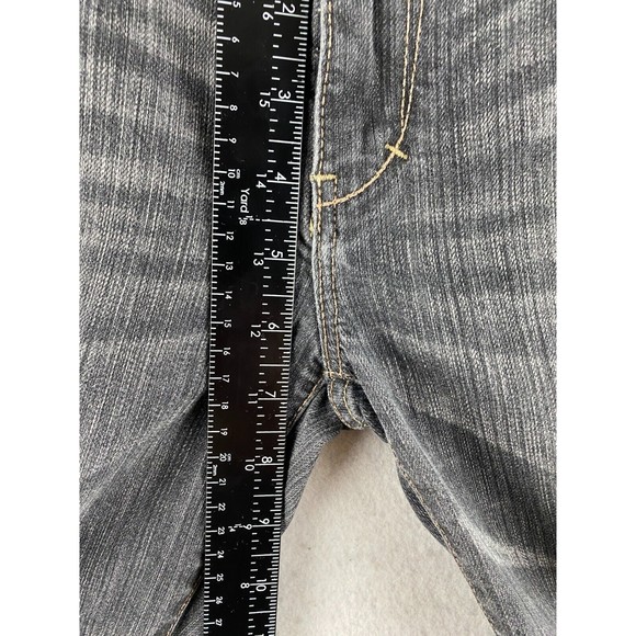 Abercrombie & Fitch Jeans Womens 0 Grey Erin Distressed Denim Stretch Pockets - Picture 6 of 15